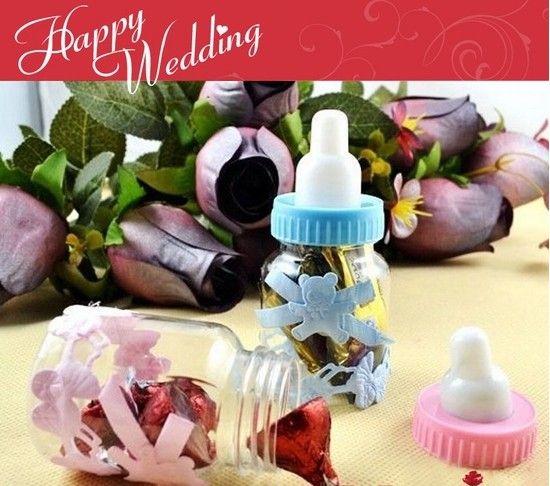 Hochzeitsgeschenk Pralinenschachtel s Babyflasche Babyparty Schokoladenschachteln XB1