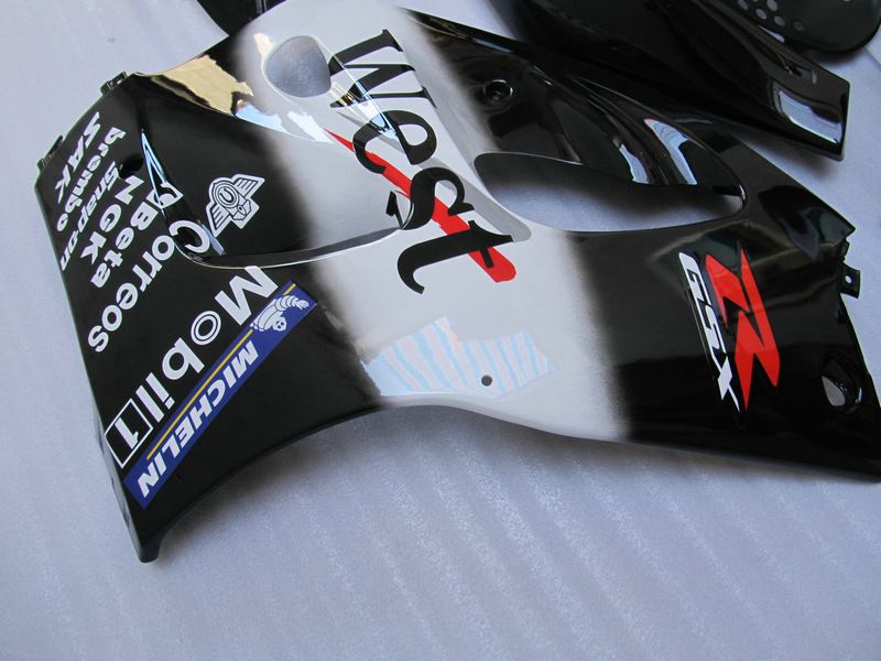 スズキGSXR 600 750 1997 1998 1998 1999 2000 Srad Fairings GSXR600 GSXR750 96 97 98 99のウェストフェアリングキット