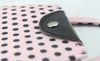 Bröllop Favor Gift Pink Polka Purse Manicure Set Pedicure KD1