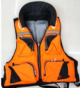 fishing survive life vest jacket coat adult size