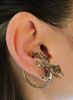 Moda jóias estilo punk ear cuff liga antiga pterodáctilo dragão brinco frete grátis LM-C134
