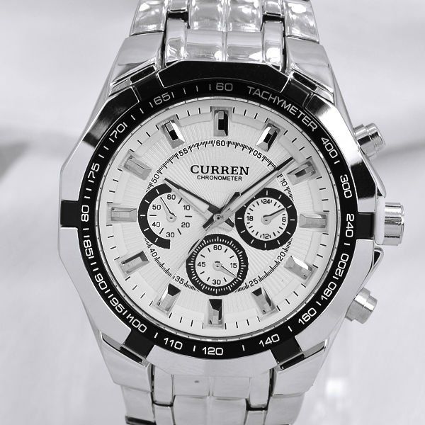 New Curren Fashion Men Watch Adjustable Stainless Steel Band Mens Sport Quartz Wrist Watch Trendy Watches Affordable Watches From Carlin 135 24 Dhgate Com