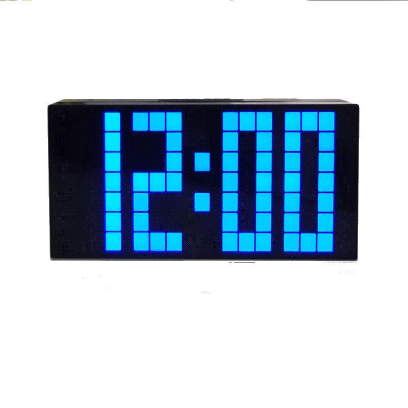 Electronic Led Digital Desk Clocks Wall Decorative Extra Large 4 LED Numbers Display,Only time function,Military Time