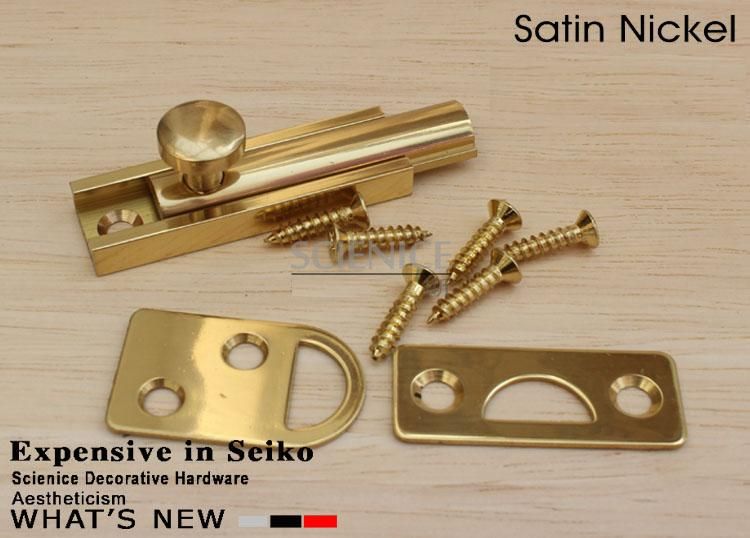 2Copper Bolt Copper With The Door Latch Bolt Small Bright Gold Doors