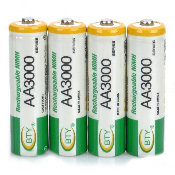 bty rechargeable batteries