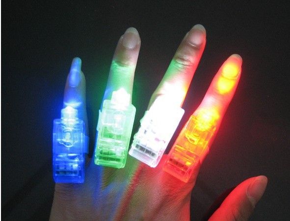 LED finger lamp, Light flashing finger light , Optical finger light finger lamp