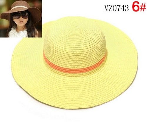 Las niñas de ala ancha sombreros niño niña sombrero bebé playa sombrero niños sombrero niñas sol sombrero elegir 2-8T