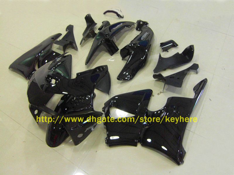 Motorcycle fairings kit for Honda CBR900RR CBR 900RR 919 98-99 1998-1999 BLACK FAIRING KIT,F010