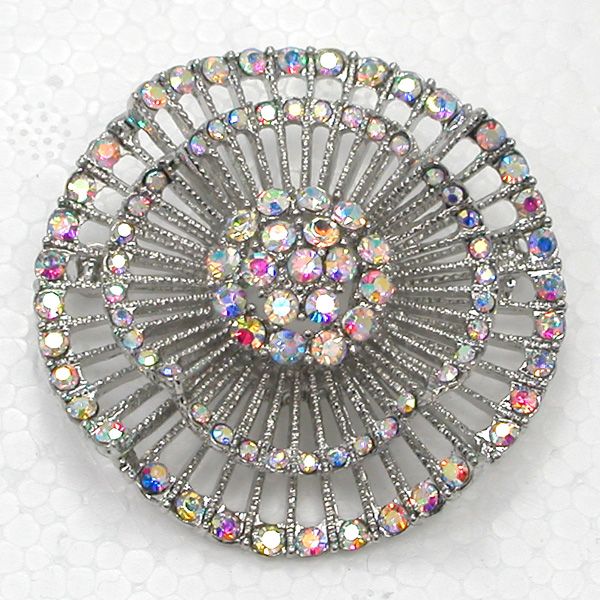 Wholesale Crystal Rhinestone Brooch Bridesmaid Wedding Flower Pin