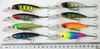 90mm minnow hard bait fishing lures tackle 9cm 8 3g 6 hooks 8 colors crank lures fresh water 200pcs