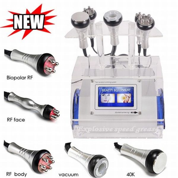 

new arrival ultrasound slimming 40k cavitation machine bipolar tripolar multipolar rf weight loss beauty device
