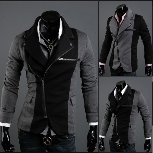 Mens SuitsMens Trajes baratos negocio caballero negro chaquetas para hombres