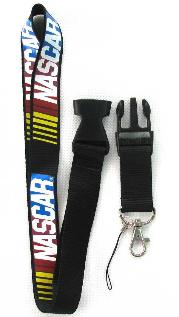 Sıcak! Yeni Popüler NASCAR Logo Tarzı TELEFON LANYARD TUŞLAR KIMLIK BOYUN STRAP