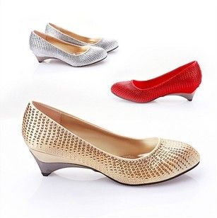 wedge heel formal shoes
