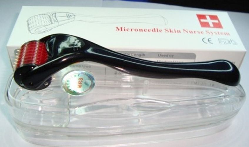 New Stainless Steel 540 Pins Microneedle Derma Skin Meso Roller Dermaroller