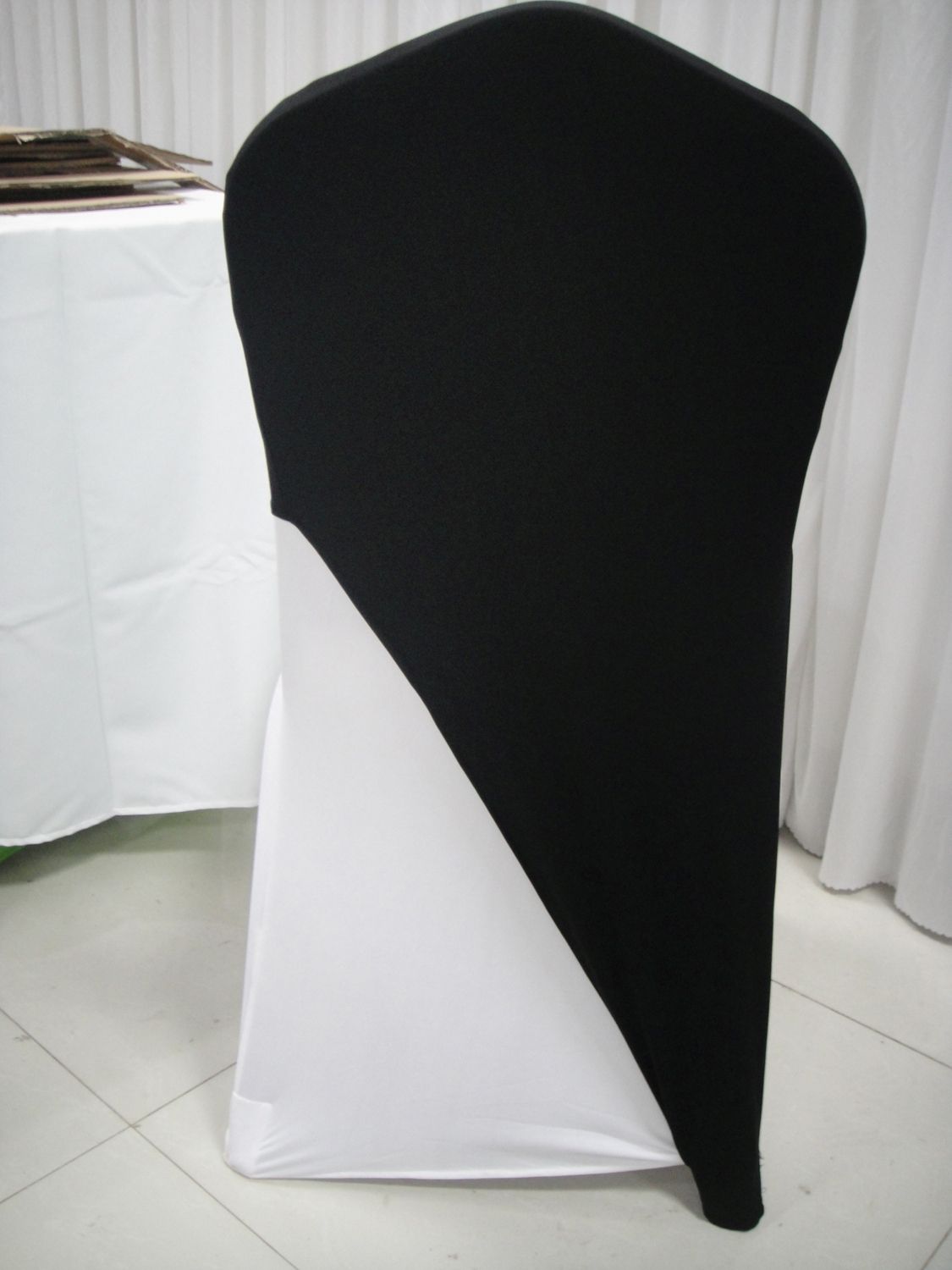 Black Spandex Lycar Chair Cover Cap Chair Cap Spandex Black Online with