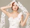 Neue Folwer-Spitzen-Hochzeits-Brautschleier im europäischen Stil