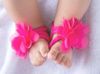 10pcs=5pairs/lot SPITZEN-BABY-Pantoffelbaby-Fußzubehör barfüßige Sandalen blühen nette Säuglingsschuhe