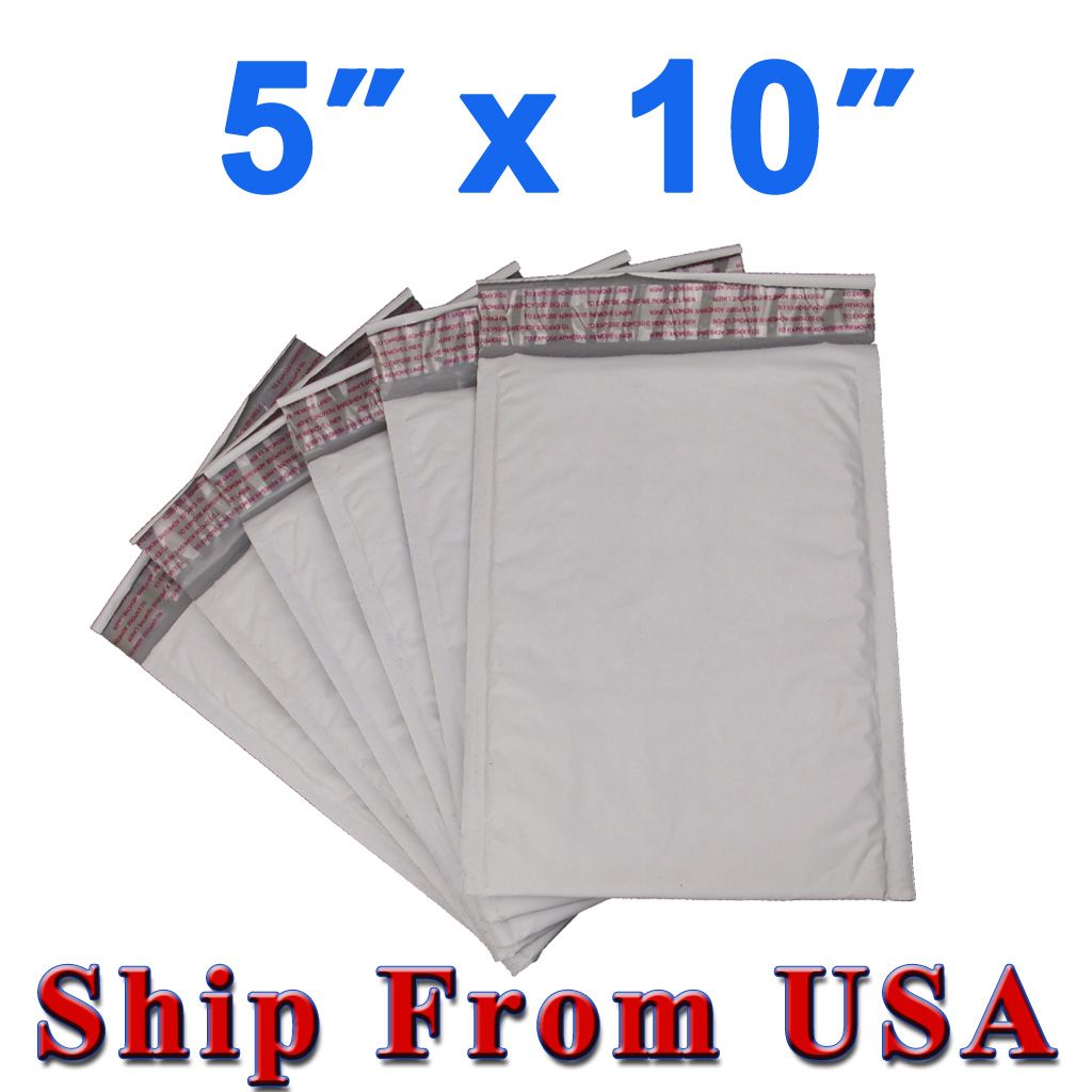 2019 UPS 250 5x10 00 POLY BUBBLE MAILERS ENVELOPES BAGS SHIPPING BAG