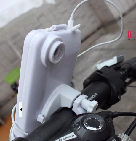 Bike 4 Supporto supporto bicicletta Supporto custodia resistente Custodia impermeabile Appel iPhone 4 iPhone4