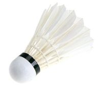 Wholesale NEW Ball Game Sport Training White Goose Feather Shuttlecocks Birdies Badminton speed