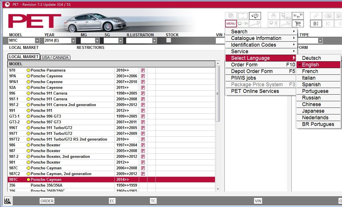 Pet porsche online