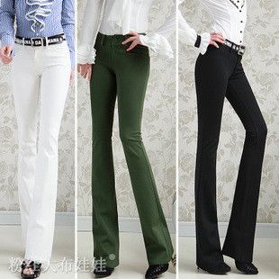 bootcut trousers for ladies