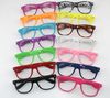 20pcs plage couleur lunettes de soleil verres transparents lentille femmes clair lunettes de soleil hommes lunettes de soleil transparentes