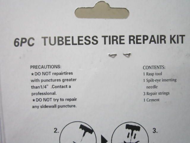 10 uppsättningar / grossist / set bil auto tubeless däck däck punktering plug reparationssats