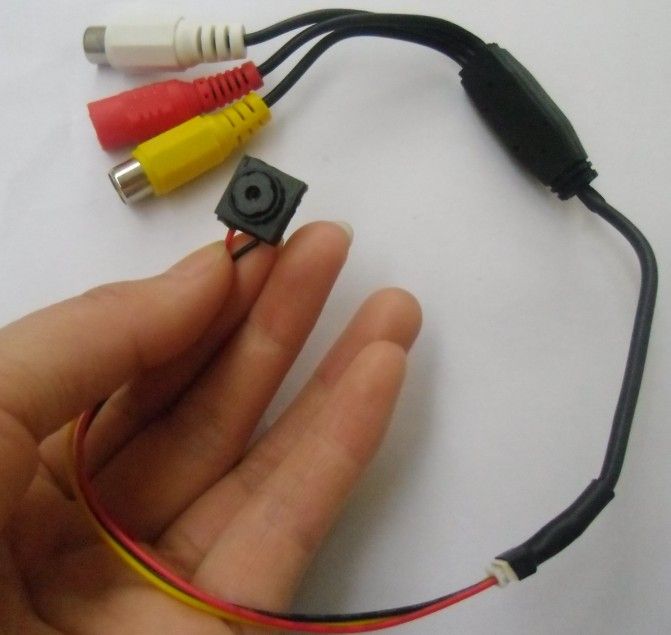 2018 420TVL Ultra Mini Color Surveillance Camera With ... item 47546 wiring diagram 