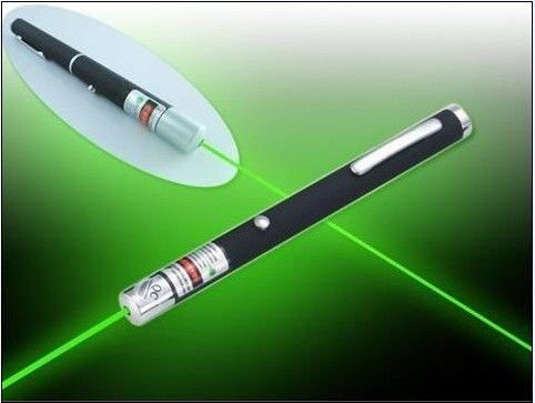 Partihandel - Ny hög effekt 200m 1000m 532nm Green Laser Pointer Pen Svart Professionell Lazer Hög Power Kraftfull Gratis frakt