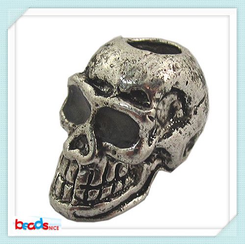 Beadsnice ID 26489 high quality 9x11mm wholesale fashion beads skull beads anti-silver jewelry wholesale 