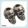 Beadsnice ID 26489 Högkvalitativ 9x11mm Partihandel Fashion Beads Skull Pärlor Anti-Silver Smycken Partihandel Gratis Frakt