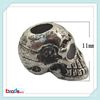 Beadsnice ID 26489 Högkvalitativ 9x11mm Partihandel Fashion Beads Skull Pärlor Anti-Silver Smycken Partihandel Gratis Frakt