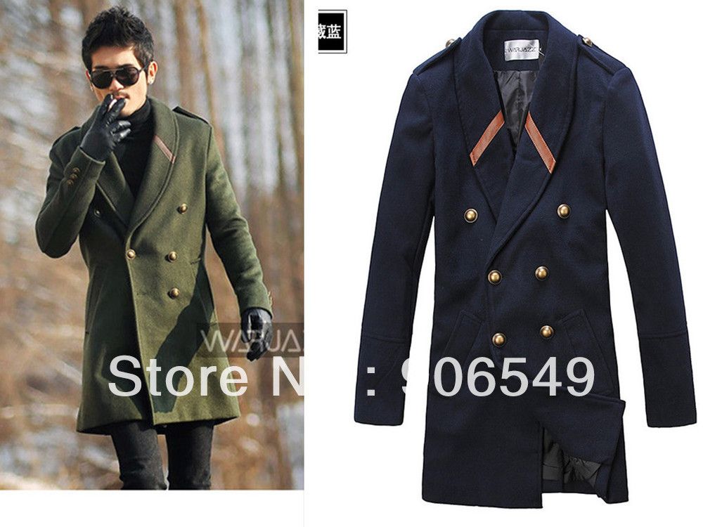 military trench coat mens