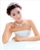 Twinkling Floral Crystal Necklace Earrings Set Bridal Crown Tiaras 2397662