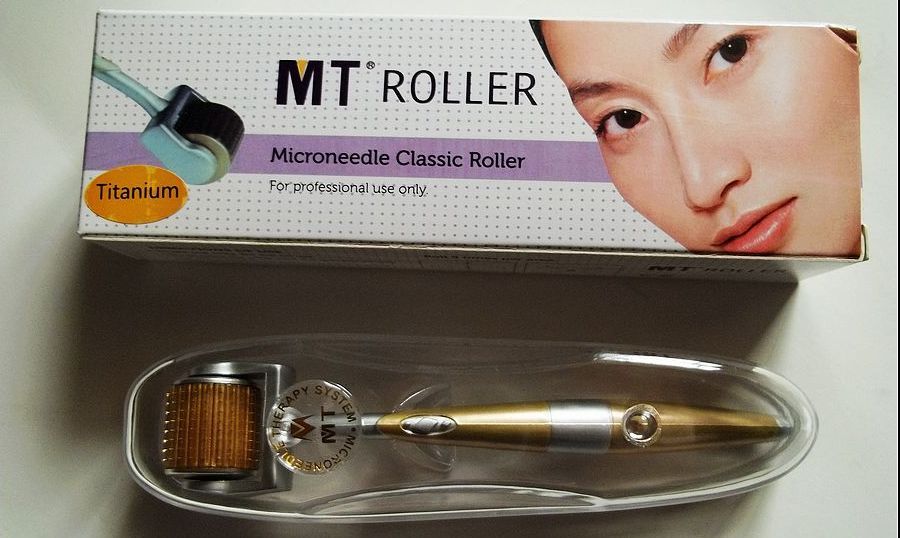 High quality new arrival MT 192 Titanium alloy micro needle derma roller , skin beauty Titanium dermaroller