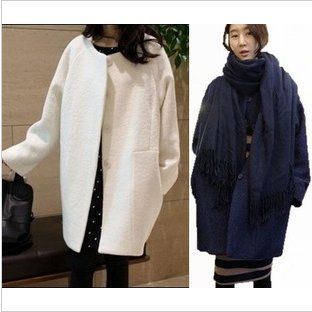 round neck coat