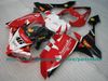 Kit de justo para Yamaha Yzfr1 07 08 YZF-R1 07 YZF R1 2007 2008 Bandeiras Santander Red White Body Rx5Z