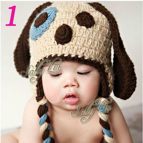 Hacer bien Comprensión tranquilo Niños Gorros Animal Diseño Crochet sombrero del bebé a mano punto divertido  de los cabritos del sombrero del invierno con orejeras Cap