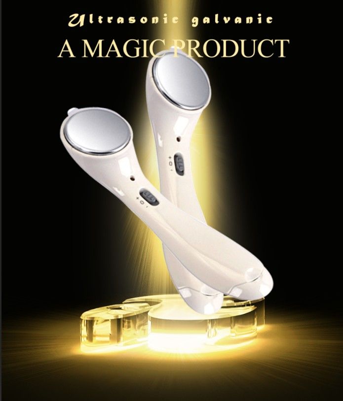 Galvanic Hand Held Portable Ultrasonic Facial Massager From Leo010, 13