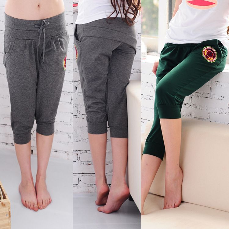 2017 2013 Lightweight New Women Cotton Trousers Casual Sports Home ...