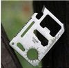 Brand New 11 in 1 Multifunction Multi Credit Card Survival Knife Camping Tool high quality Free shipping