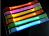 Brassards de sécurité clignotants LED de style maille rouge / orange / jaune / bleu / vert / rose 8 couleurs 32cm
