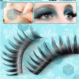 100pcs-Hot Sell black False Eyelashes long Thicken Fake Eye lashes Eyelash Extension synthetic LM026 free shipping