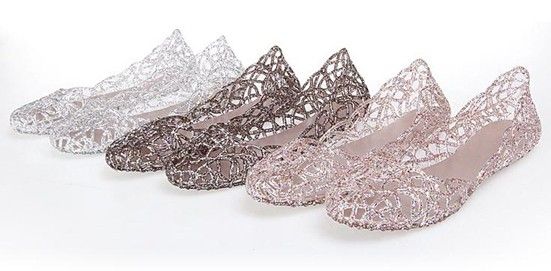 Grosshandel 2013 Neue Nestmulde Flache Schuhe Glitter Vogelnest