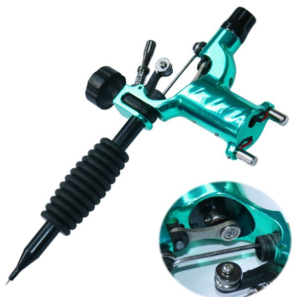 Ny typ hög kvalitet Bästa pris Stabil Tatueringsmaskin Lila Dragonfly Rotary Tattoo Machine Gun för kit