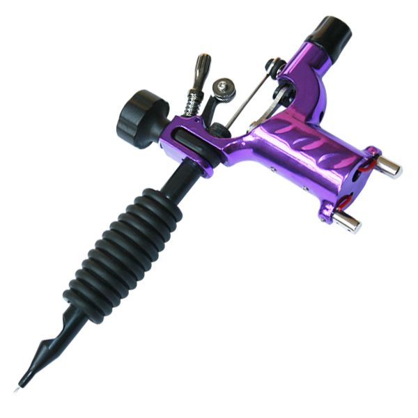 Nieuw type Hoge kwaliteit Beste prijs Stabiele tattoo machine Purple Dragonfly Rotary Tattoo Machine Gun voor Kits