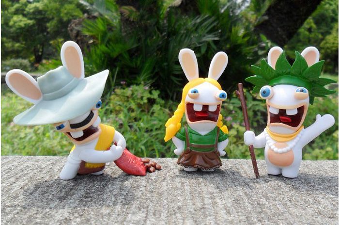 raving rabbids figures