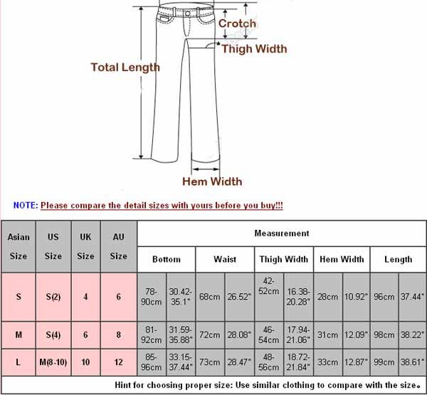 New Coming Women Black Punk Women Cut Out Ripped Skinny Jeans Trousers ...